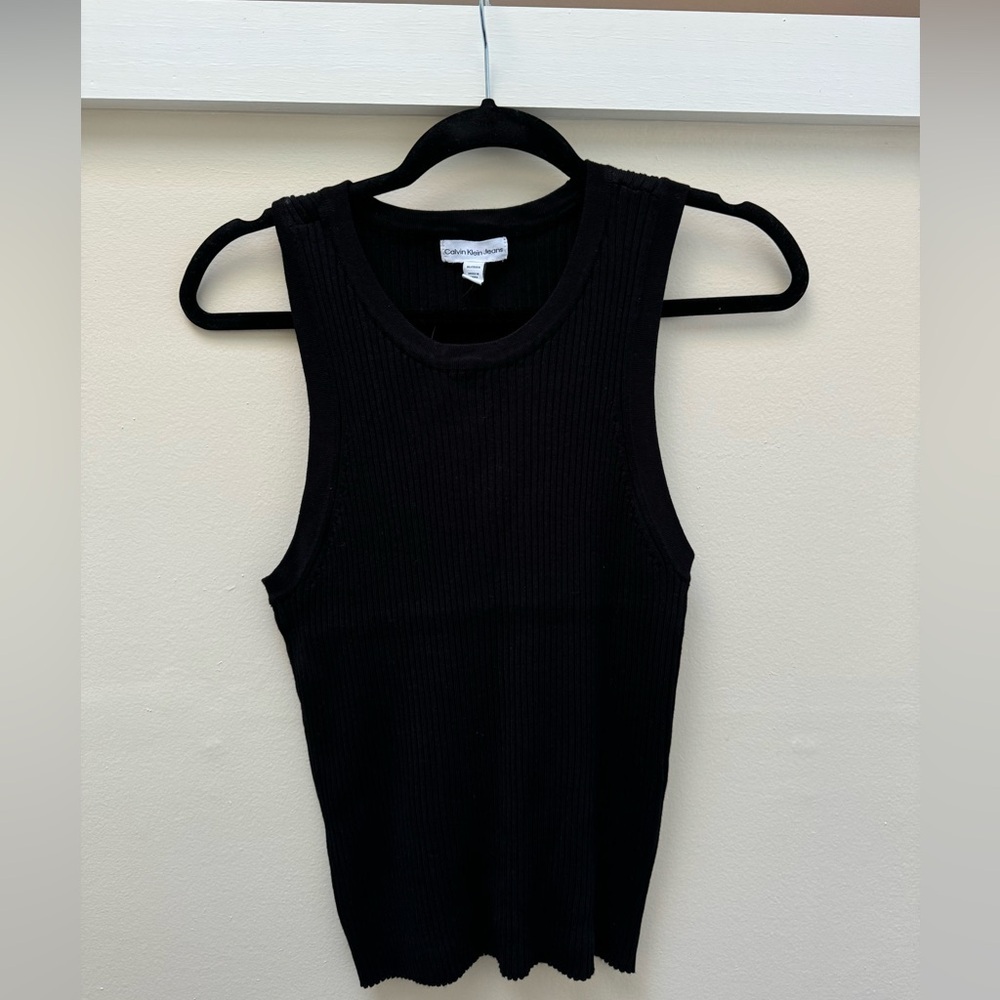 Calvin Klein jeans sweater vest tank top